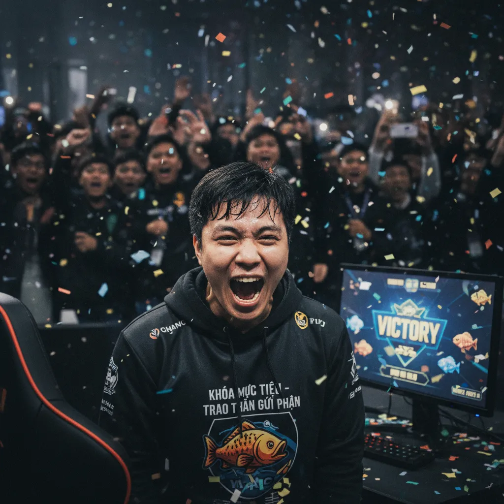 Bắn boss rồng nhưng bị cá nhỏ cản đường khi dùng khóa mục tiêu