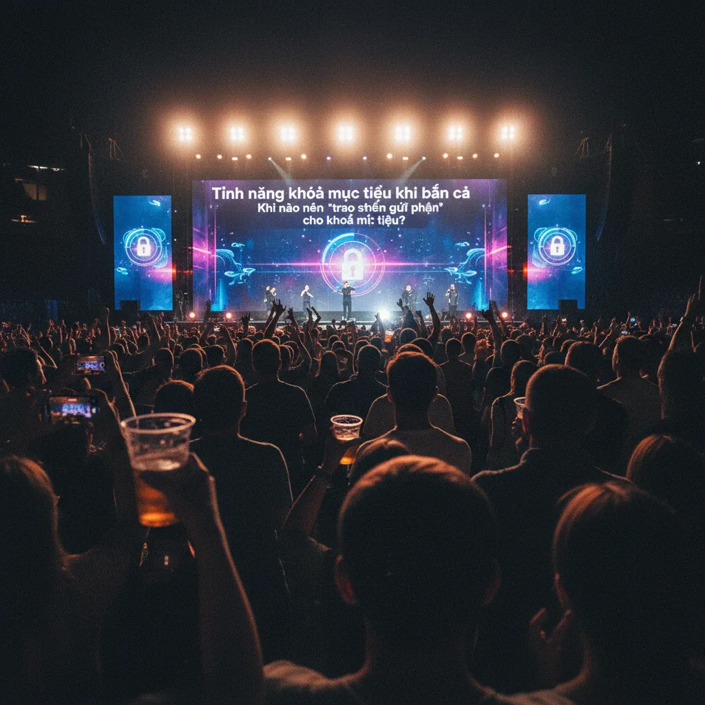 Sử dụng khóa mục tiêu để săn boss Cóc Vàng