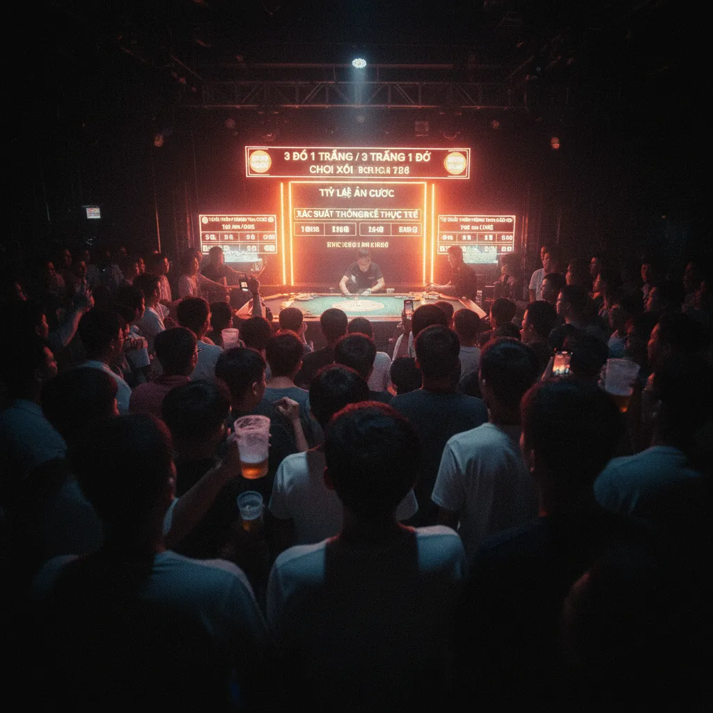 Minh họa chiến thuật vào tiền khi cược vị