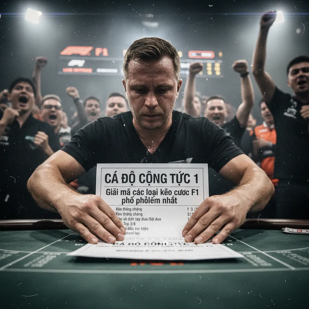 Giải mã các loại kèo cược F1 phổ biến nhất