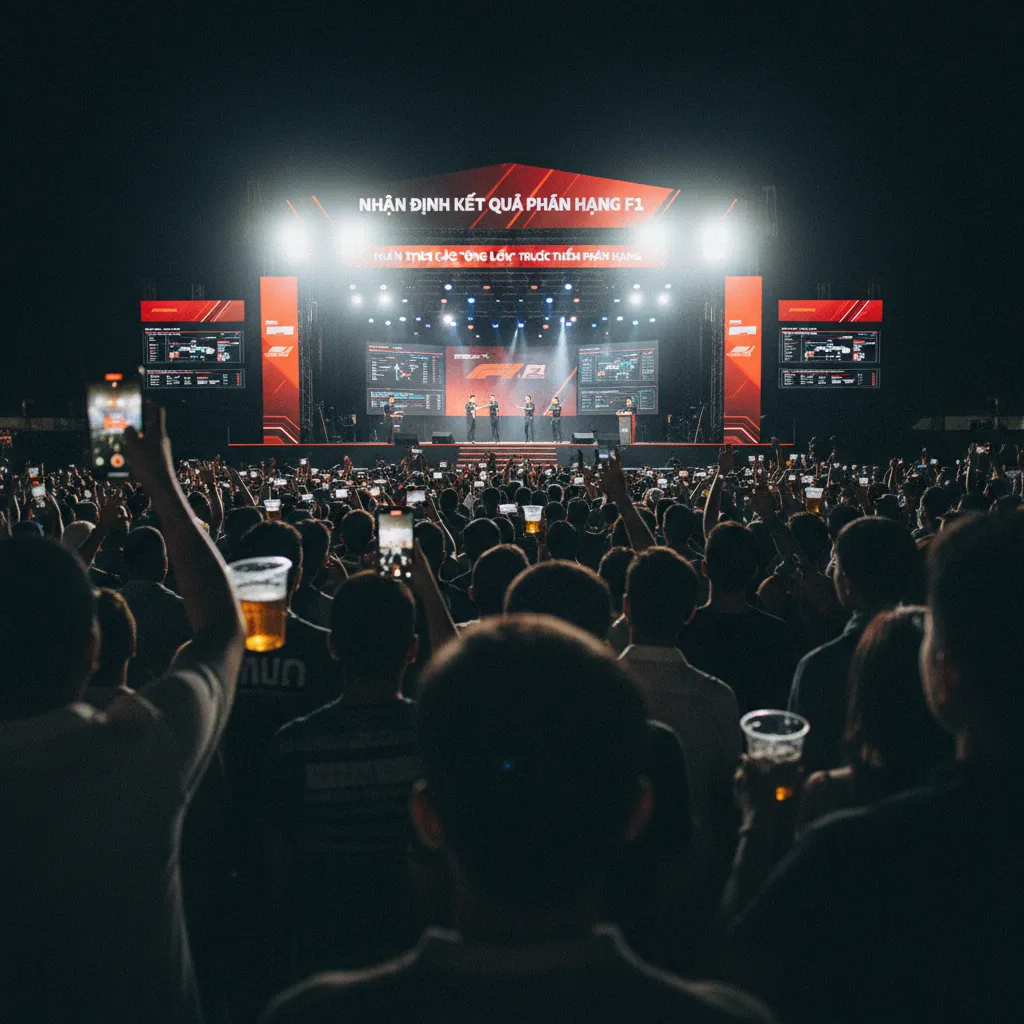 The tension of a final Q3 lap