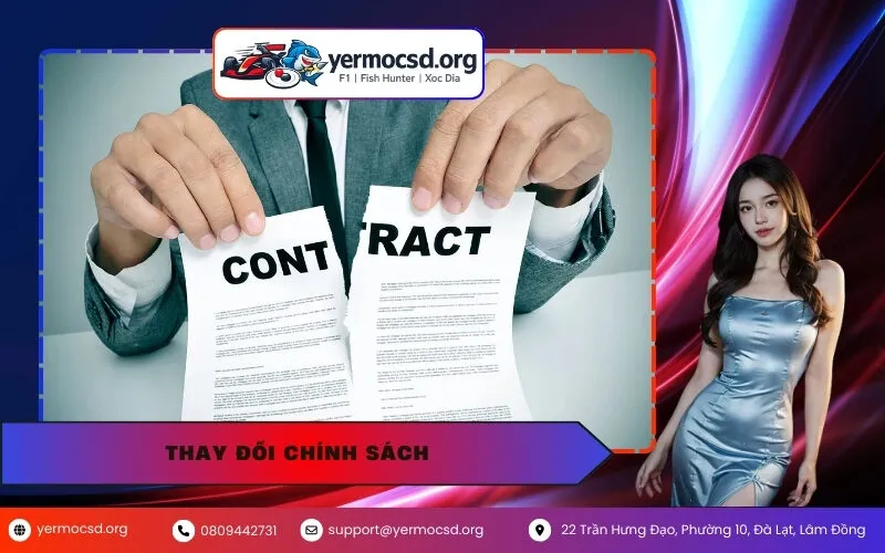 Thay Đổi Chính Sách